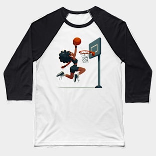 Female basketball player Baseball T-Shirt